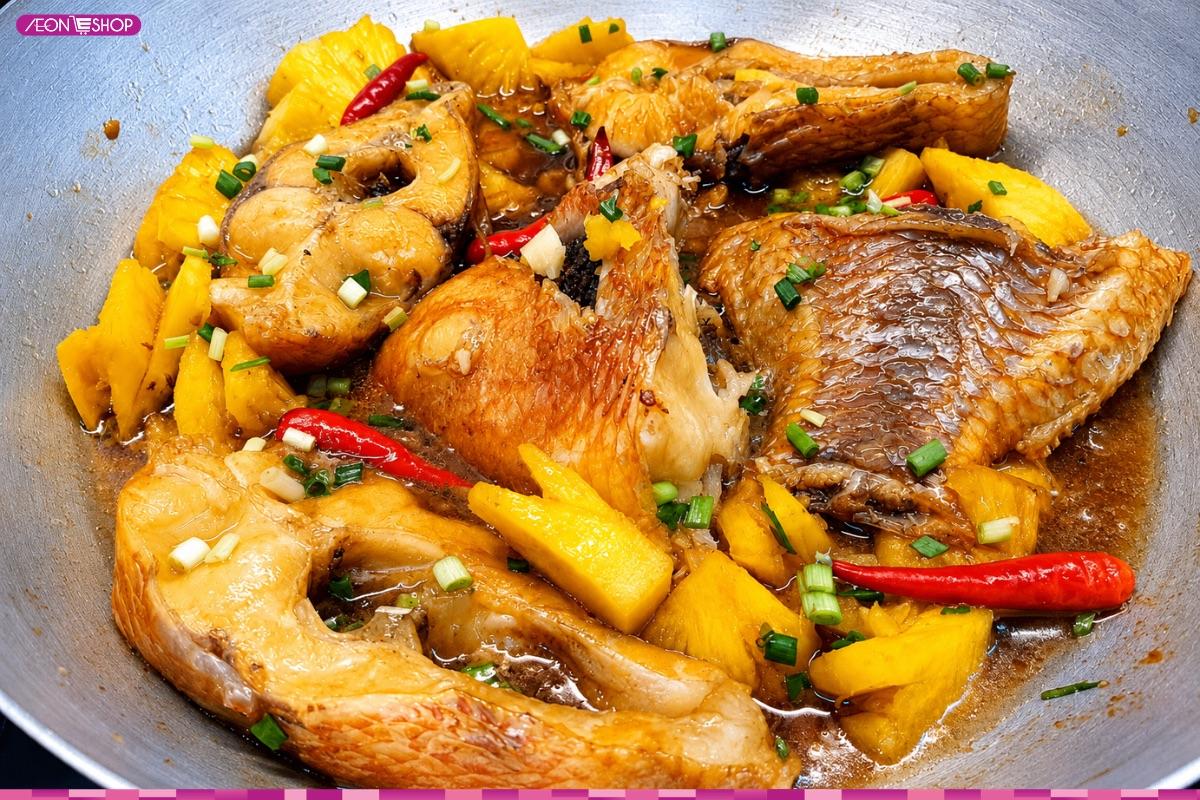 Món cá diêu hồng kho thơm ngon cực đưa cơm