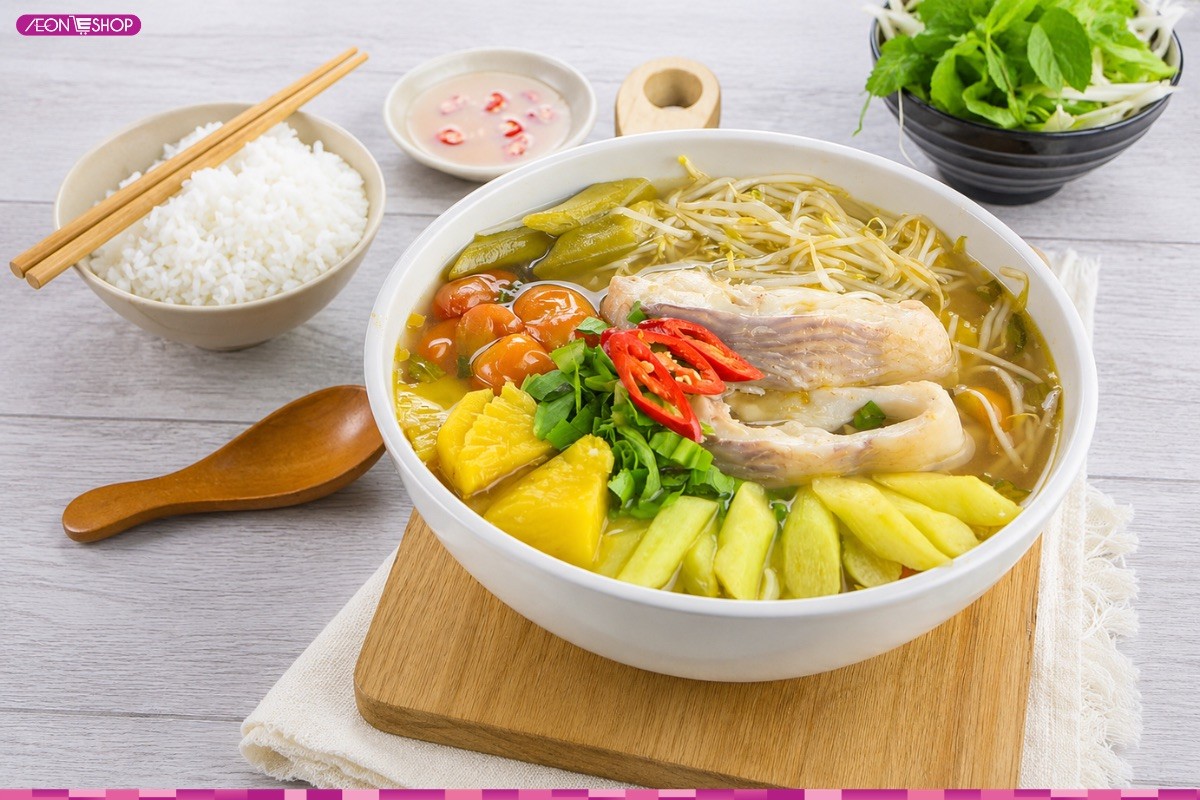 Món cá diêu hồng nấu canh chua ngon đậm đà