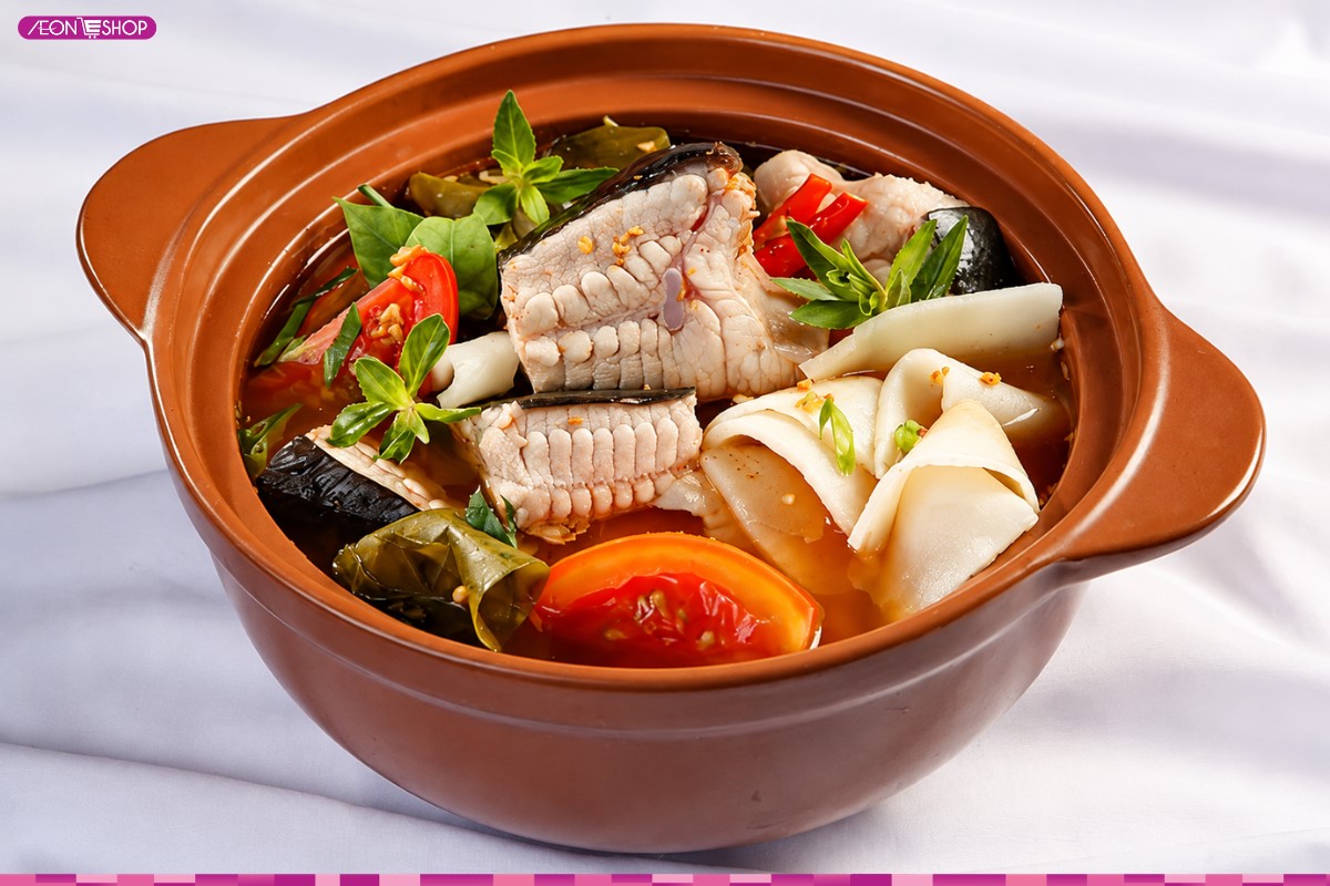 Cá đuối om dưa chua đậm vị