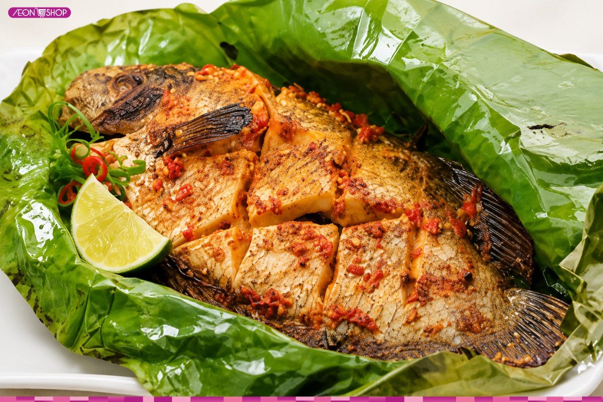Món ngon từ cá hồng - Cá hồng biển nướng hương vị hấp dẫn
