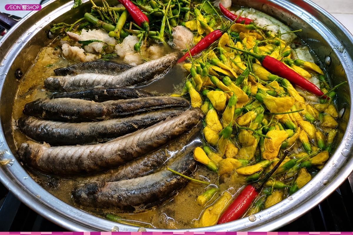 Món lẩu cá kèo Sài Gòn ngon chuẩn vị