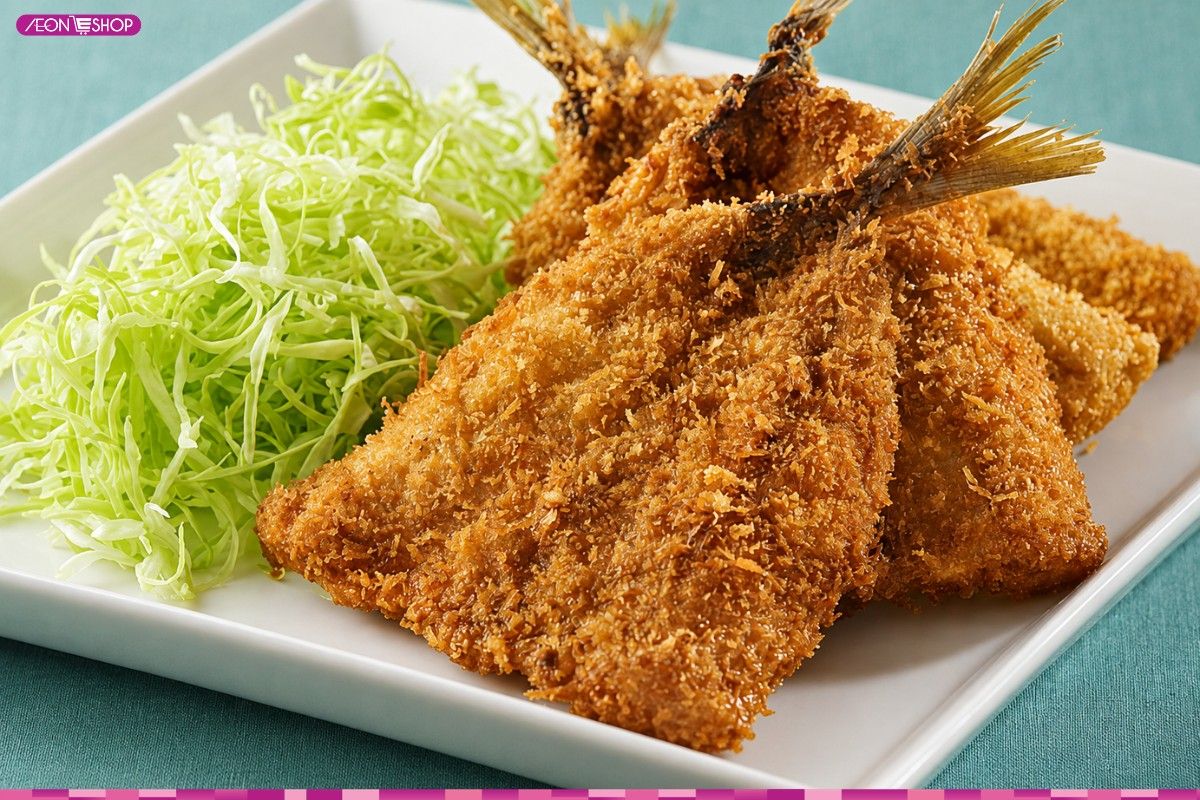 Cá nục chiên bột vàng giòn thơm ngon