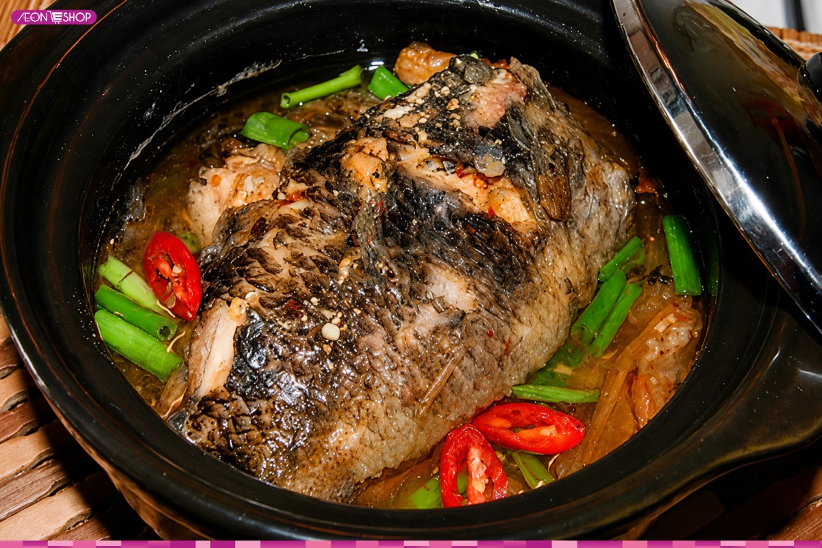 Cá rô phi kho tiêu đậm vị thơm ngon