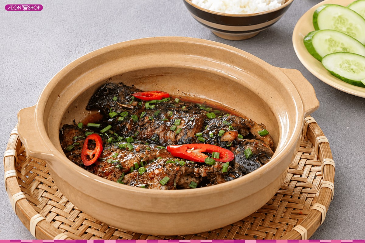 Cá rô phi kho tộ đậm đà hấp dẫn