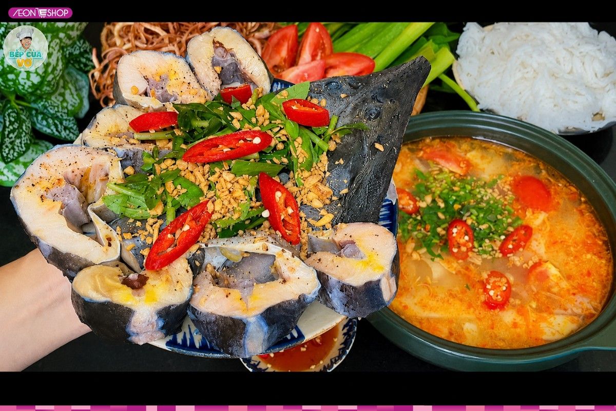 Lẩu cá tầm măng chua