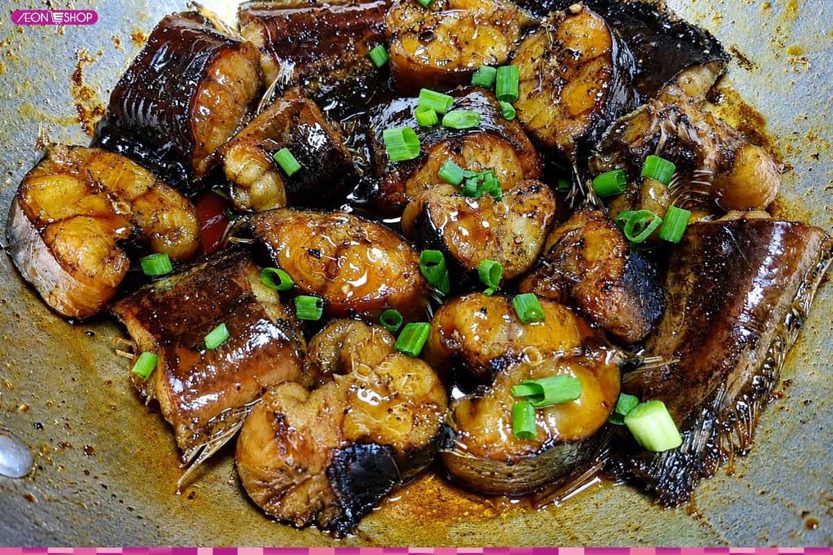 Cá trê kho tiêu ngon hấp dẫn
