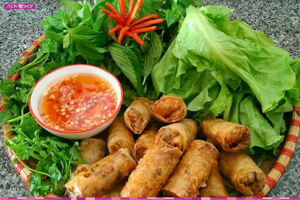 Giòn tan trong miệng với món chả giò cá trích