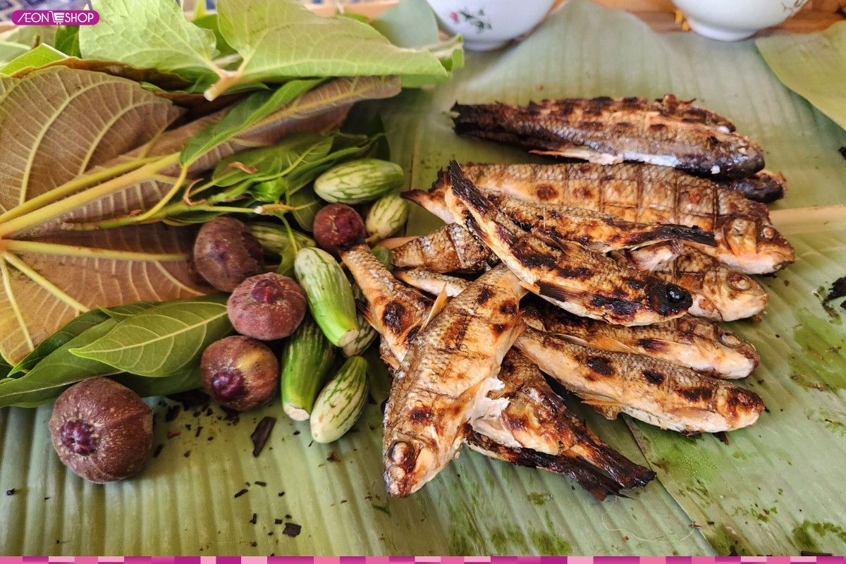 Cá suối nướng