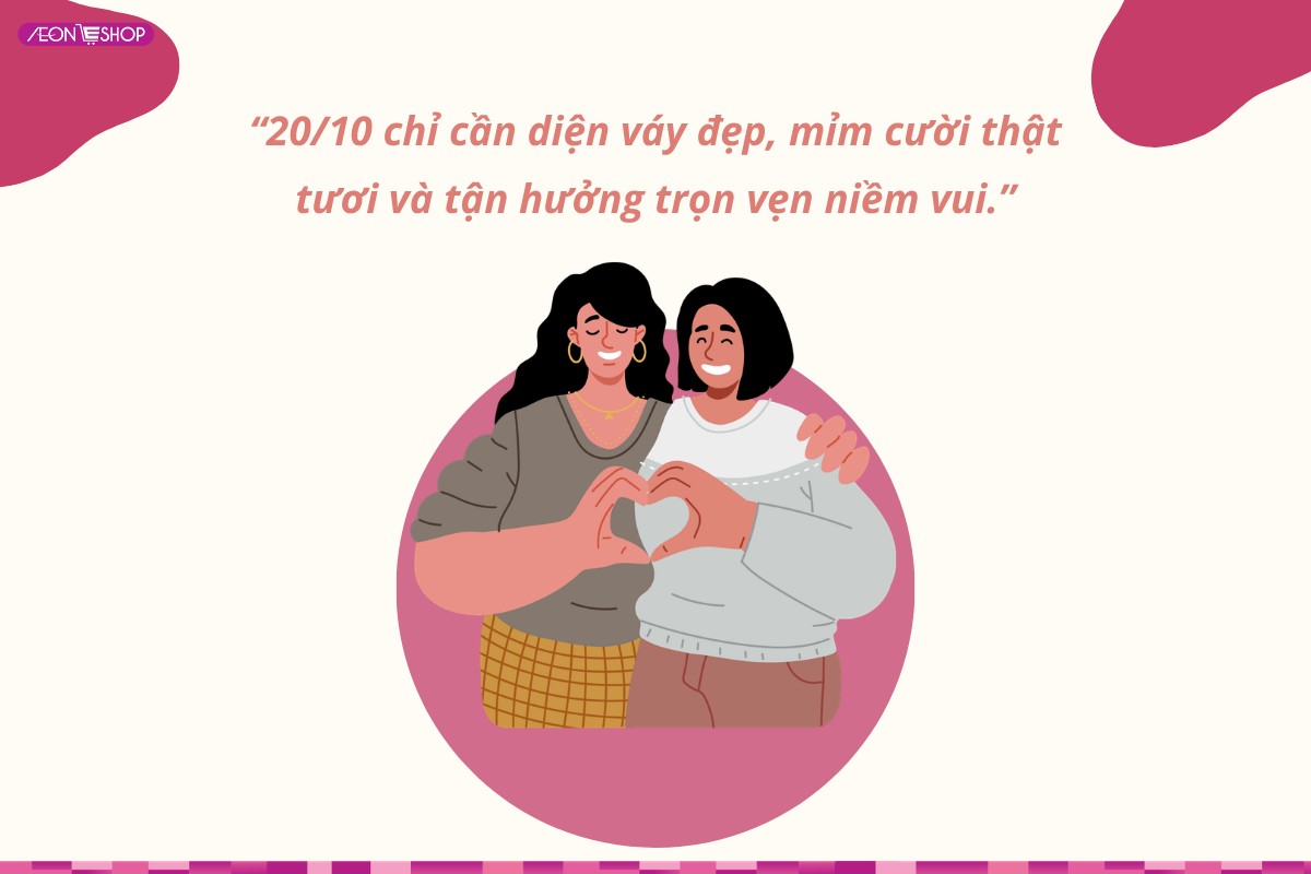 Caption 20/10 tự chúc mừng bản thân