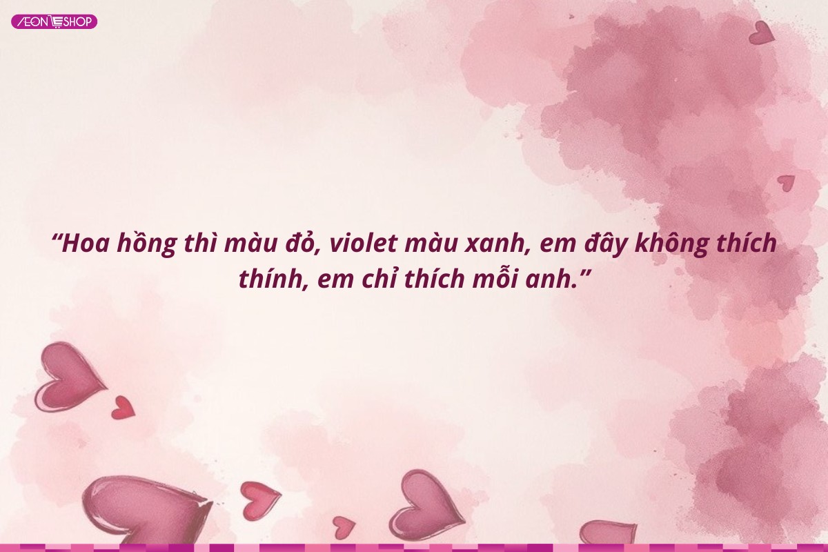 STT thả thính siêu đáng yêu dành cho crush