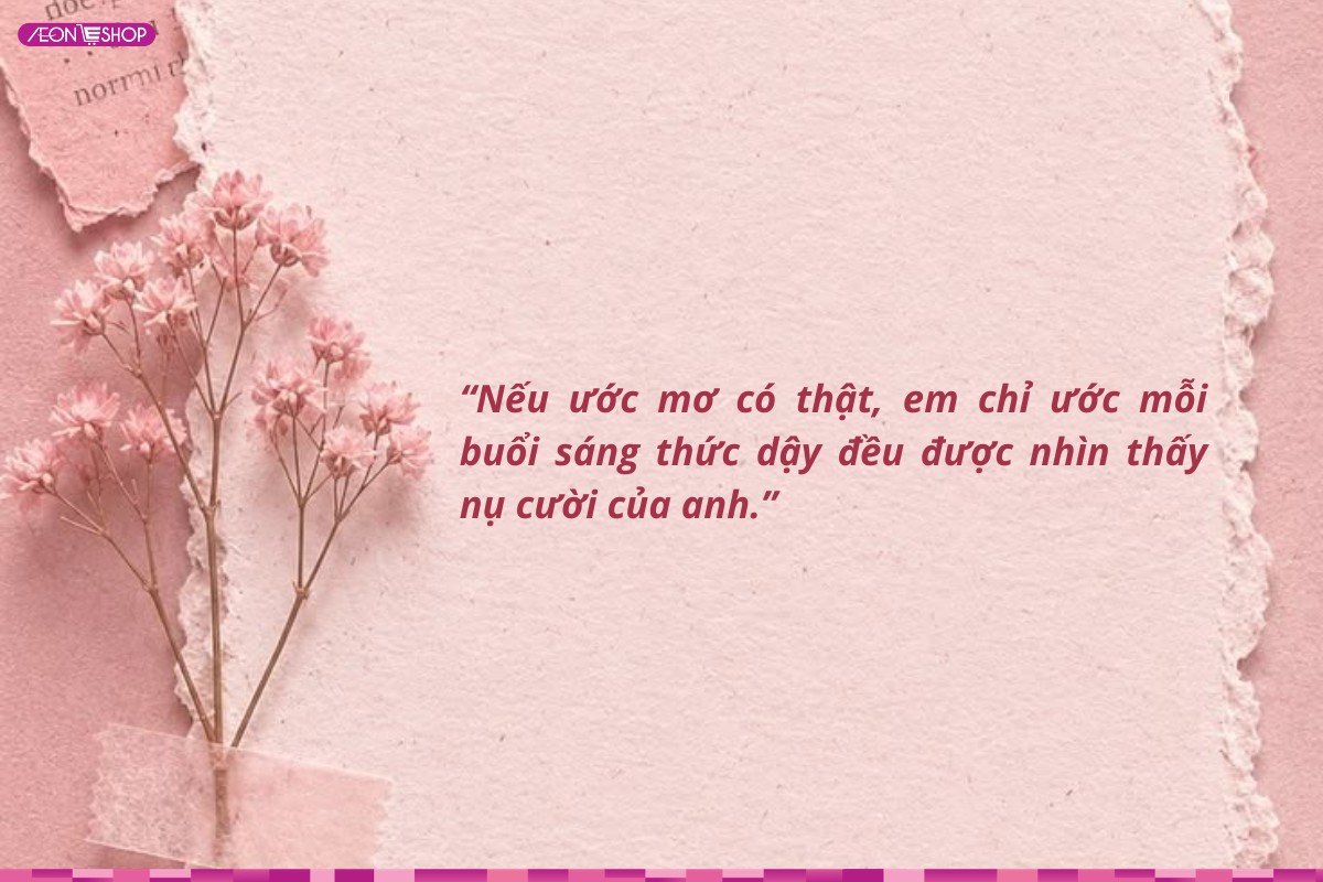 STT thả thính ngọt ngào dành cho người thương