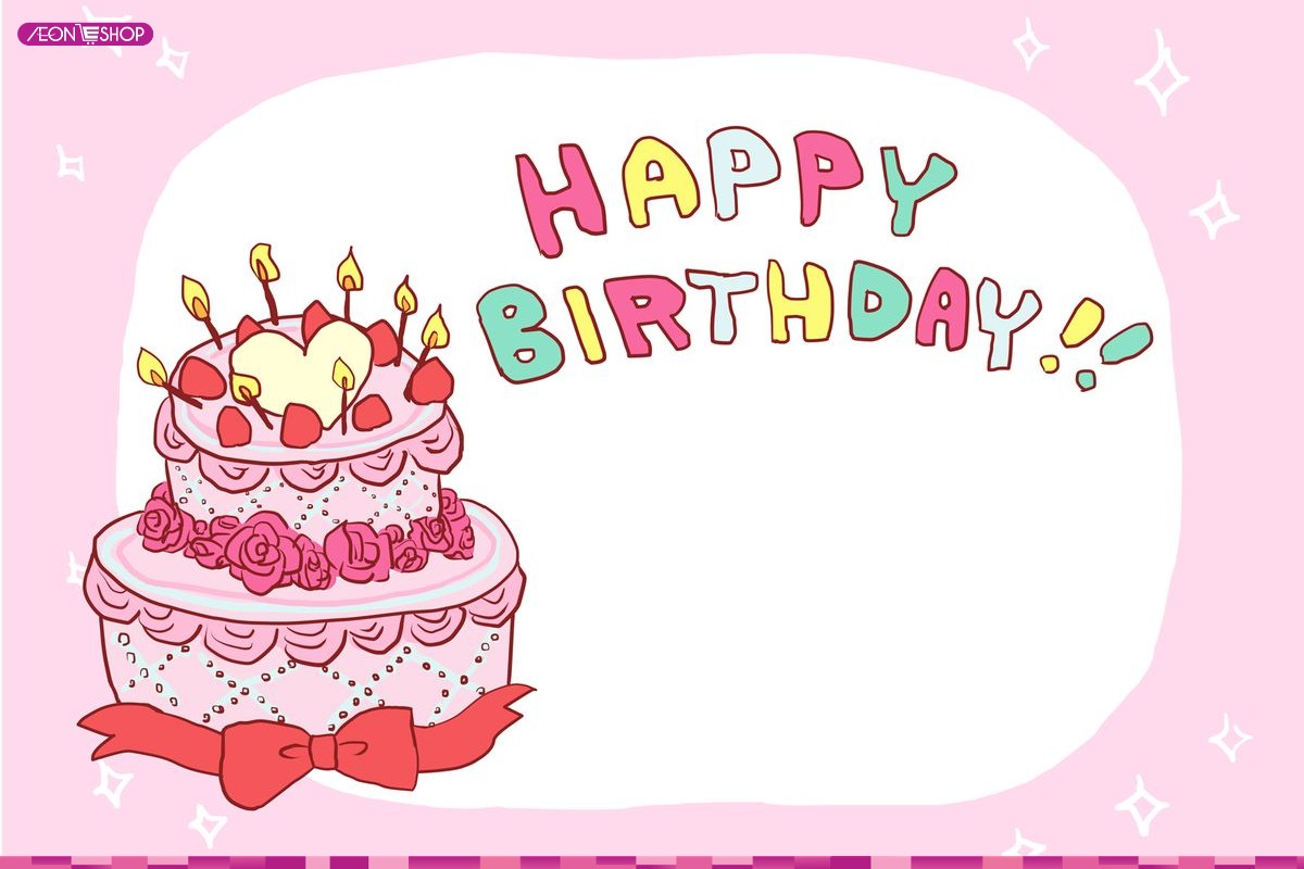 Mẫu thiệp chúc mừng sinh nhật bà