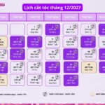 Ngày tốt cắt tóc tháng 12/2027: Xem ngày lành cắt tóc đẹp, hợp tuổi