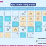 Ngày tốt cắt tóc tháng 4/2027: Chọn lịch cắt tóc đẹp, hợp tuổi