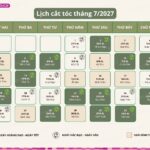 Ngày tốt cắt tóc tháng 7/2027: Xem ngày lành cắt tóc đẹp, hợp tuổi