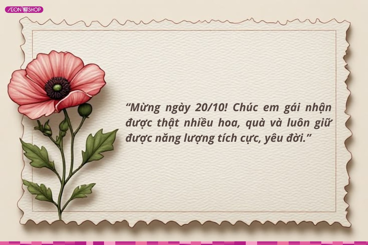 Lời chúc 20/10 hay dành tặng chị và em gái