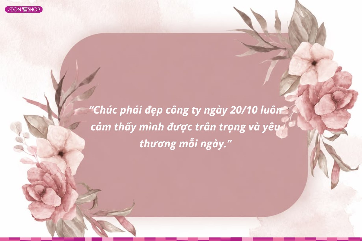 Lời chúc mừng ngày Phụ nữ Việt Nam 20/10 dành cho đồng nghiệp nữ