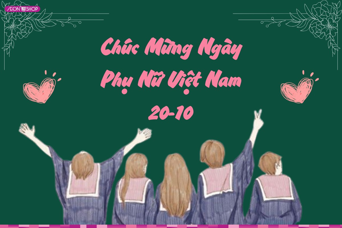 Trang trí bảng lớp 20/10 với với chủ đề “Tháng năm học trò” mẫu 2