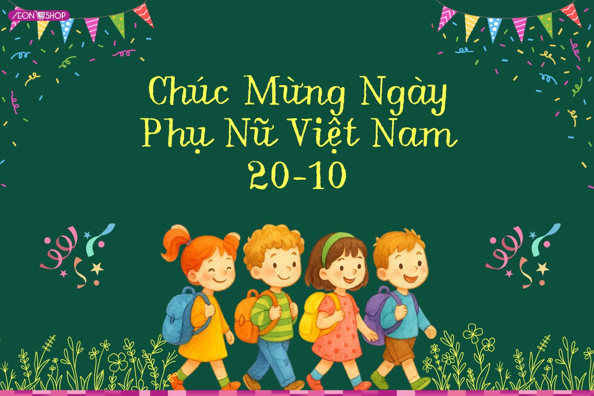 Trang trí bảng lớp 20/10 với với chủ đề “Tháng năm học trò” mẫu 4