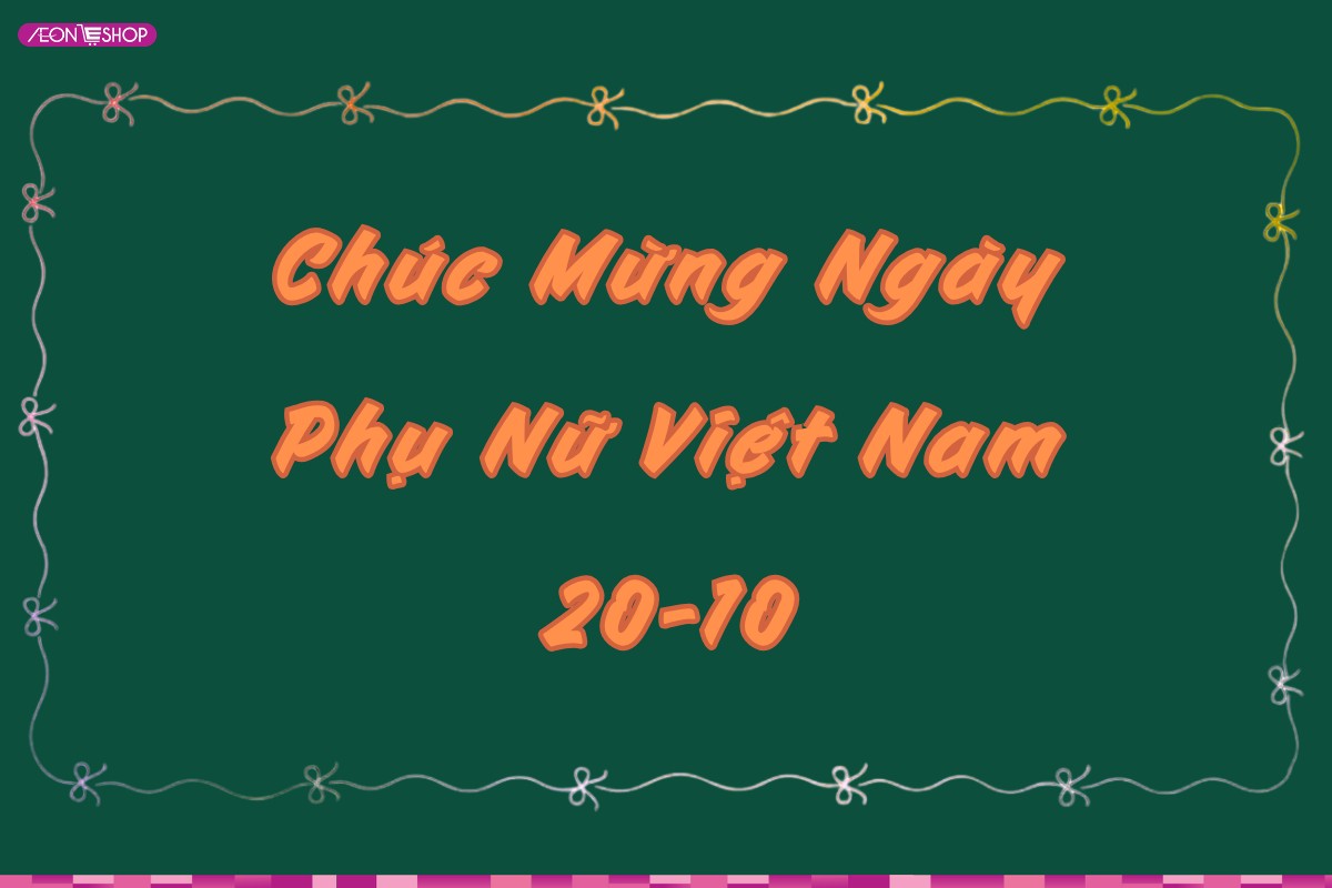 Trang trí bảng đơn giản với chữ và họa tiết viền mẫu 8