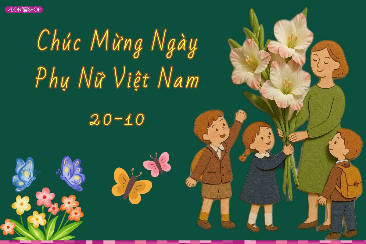 Trang trí bảng bằng hình ảnh cô giáo và học sinh đáng yêu mẫu 4