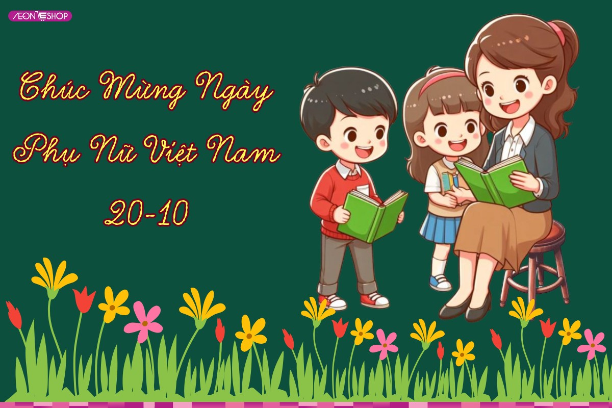 Trang trí bảng bằng hình ảnh cô giáo và học sinh đáng yêu mẫu 11